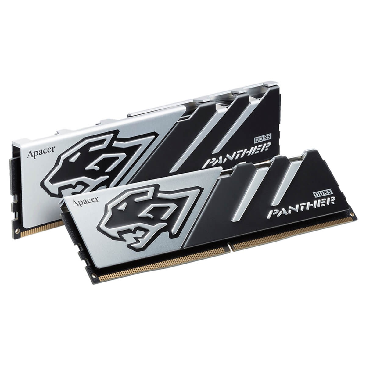 Memória DDR5 Apacer Panther, 16GB, 6000MHz, Preto/Cinza, AH5U16G60C6227BAA-1