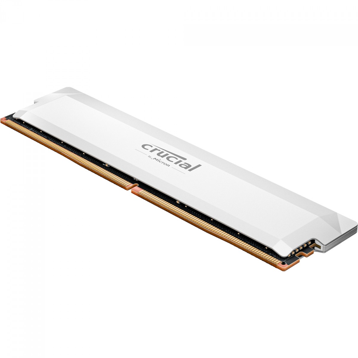 Memória DDR5 Crucial Pro OC, 16GB, 6000MHz, Branca, CP16G60C36U5W