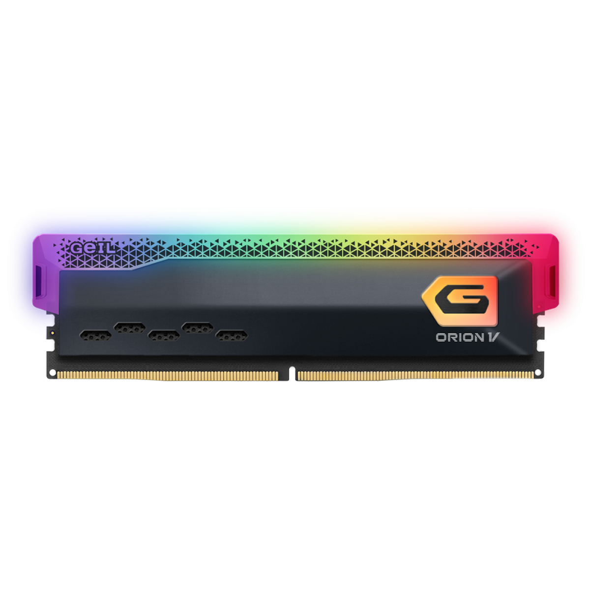 Memória DDR5 Geil Orion, 32GB (2x16GB) 5200MHz, RGB, Titanium Gray, GVSG532GB5200C42DC