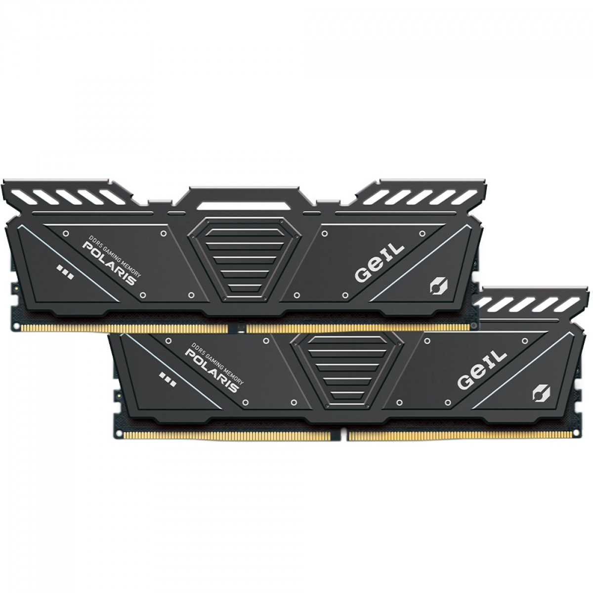 Memória DDR5 Geil Polaris RGB, 32GB (2x16GB) 5200MHz, Gray