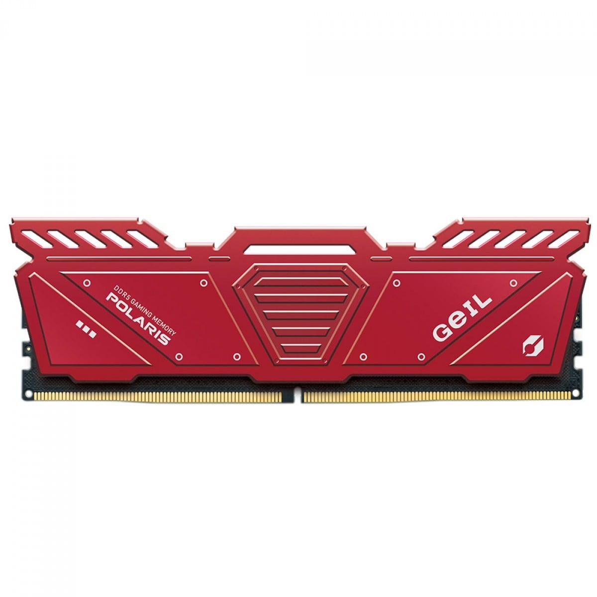 Memória DDR5 Geil Polaris, 32GB (2x16GB), 5200MHz, Red, GAOR532GB5200C42DC