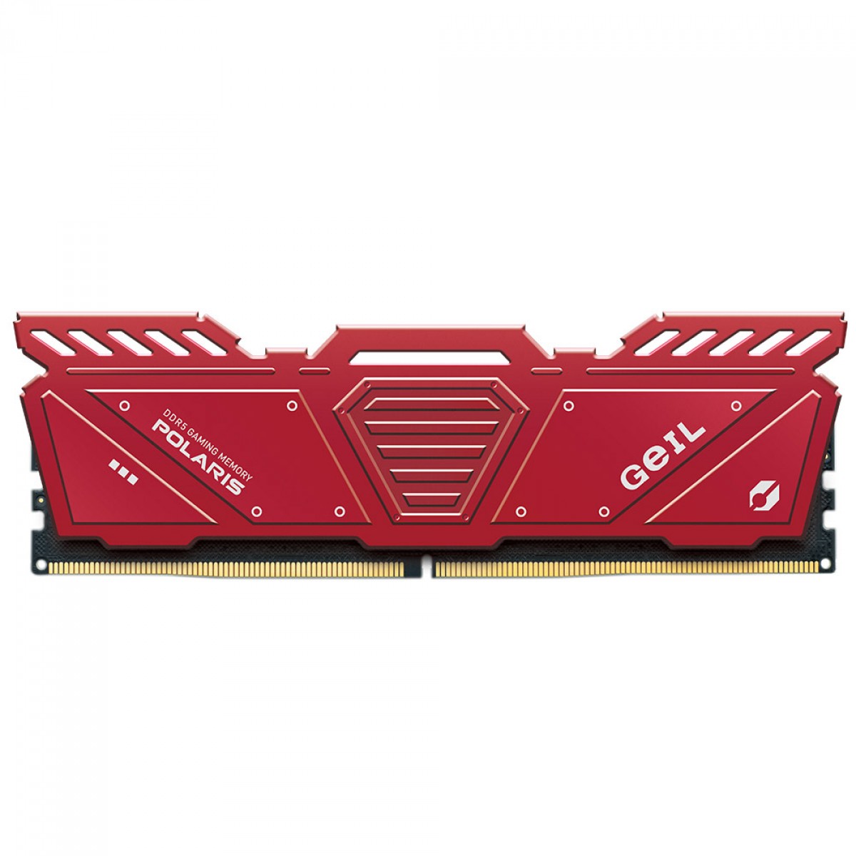 Memória DDR5 Geil Polaris, 32GB (2x16GB), 5200MHz, Red, GOR532GB5200C42DC