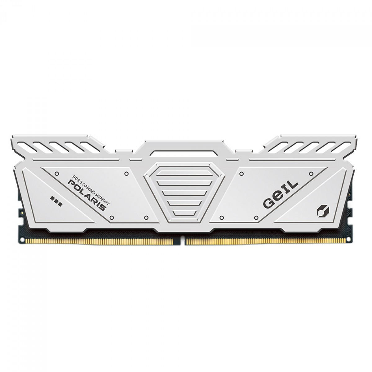 Memória DDR5 Geil Polaris, 32GB (2x16GB), 5200MHz, White, GOW532GB5200C42DC