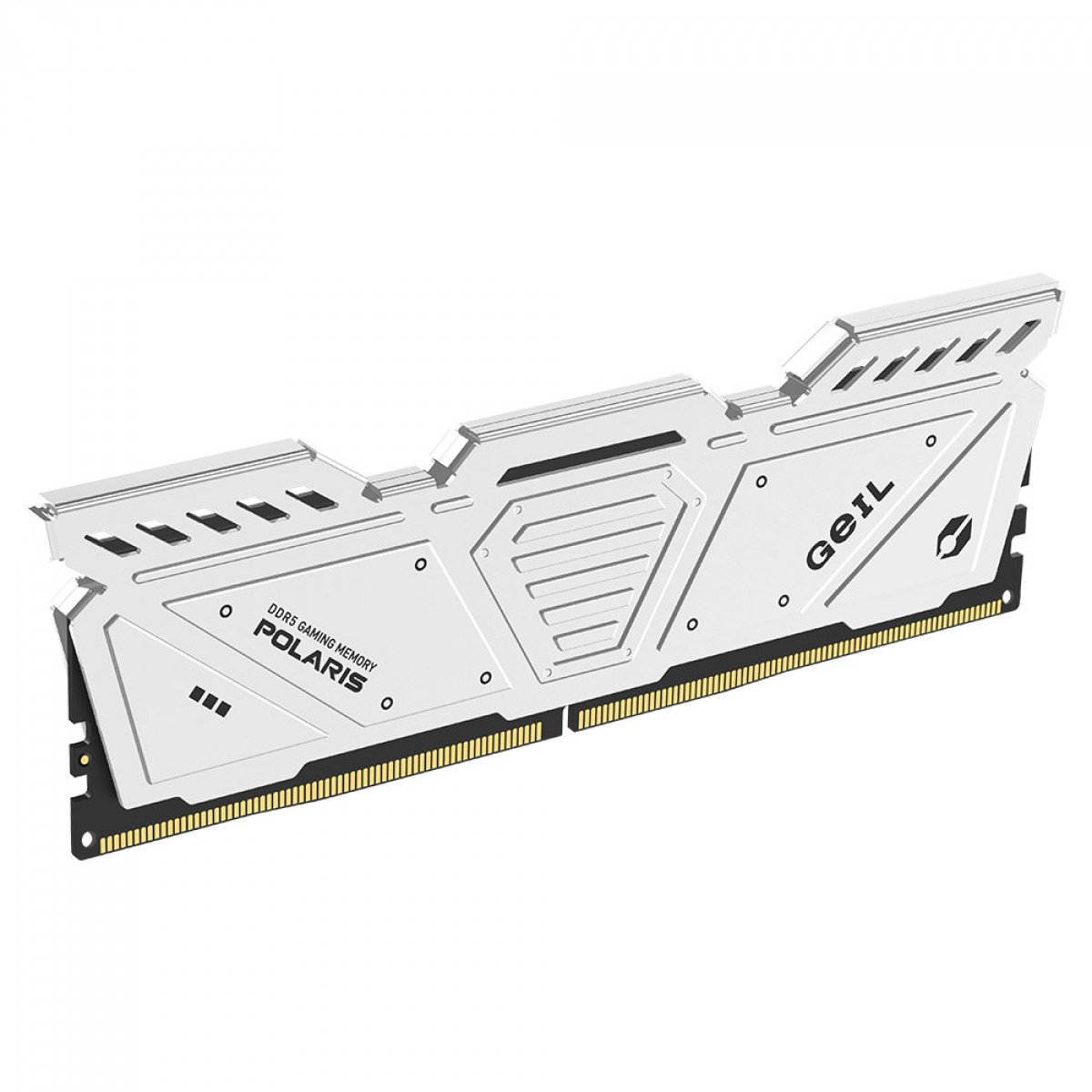 Memória DDR5 Geil Polaris, 32GB (2x16GB), 5200MHz, White, GOW532GB5200C42DC