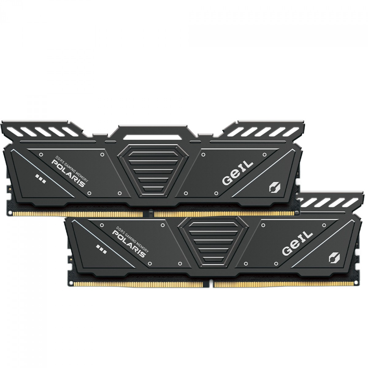 Memória DDR5 Geil Polaris, 32GB (2x16GB), 5600MHz, Grey, GOG532GB5600C38ADC
