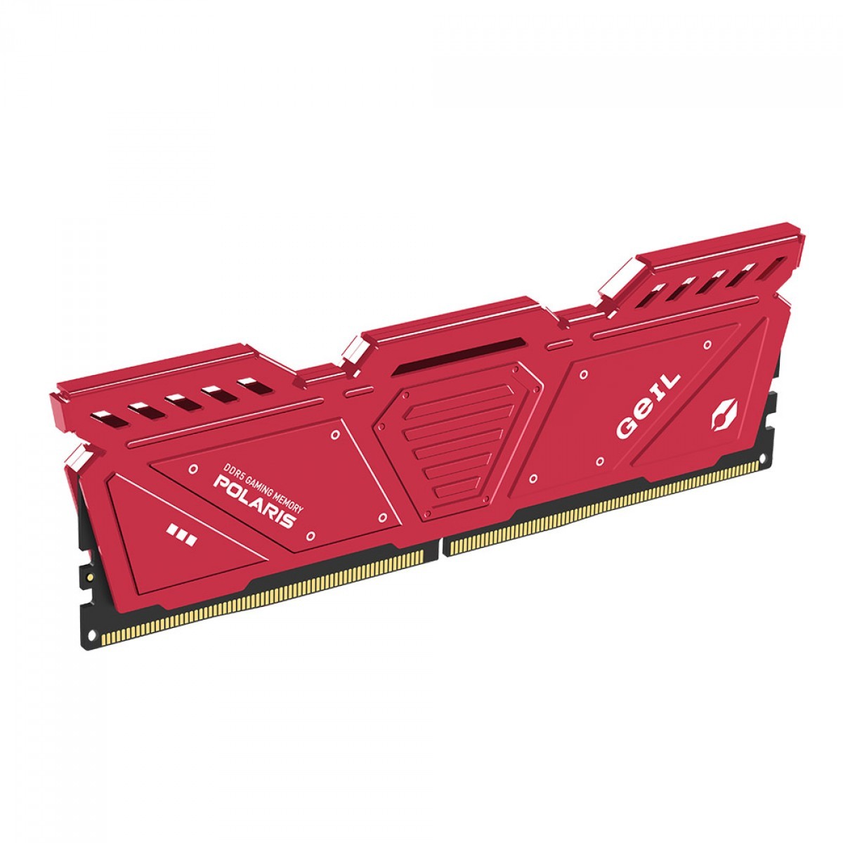 Memória DDR5 Geil Polaris, 32GB (2x16GB), 5600MHz, Red, GAOR532GB5600C46DC