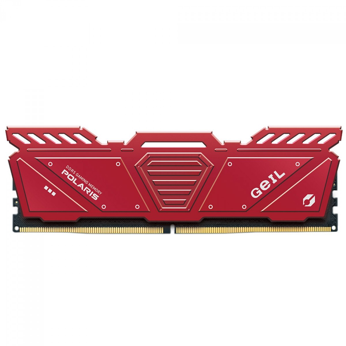 Memória DDR5 Geil Polaris, 32GB (2x16GB), 5600MHz, Red, GAOR532GB5600C46DC