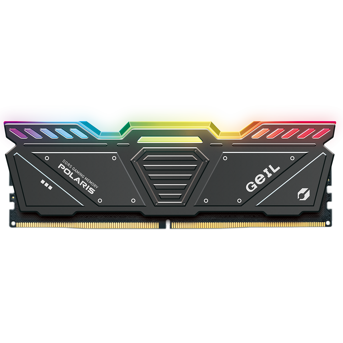 Memória DDR5 Geil Polaris RGB, 32GB (2x16GB), 6000MHz, Grey, GOSG532GB6000C38BDC