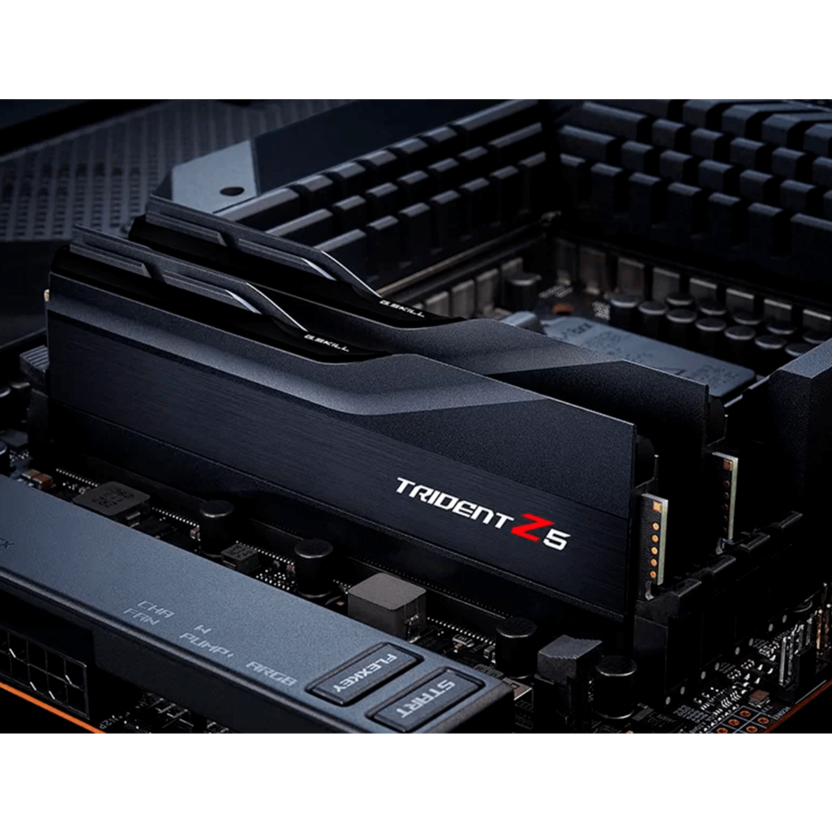 Memória DDR5 G.Skill Trident Z5, 32GB (2x16GB), 5600MHz, Black, F5-5600J4040C16GX2-TZ5K