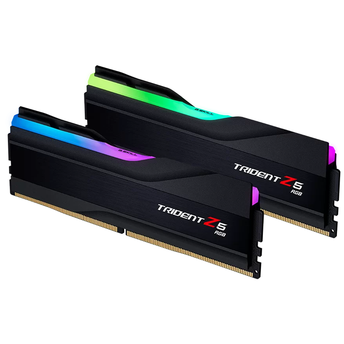 Memória DDR5 G.Skill Trident Z5 RGB, 32GB (2x16GB), 5600MHz, Black, F5-5600J4040C16GX2-TZ5RK