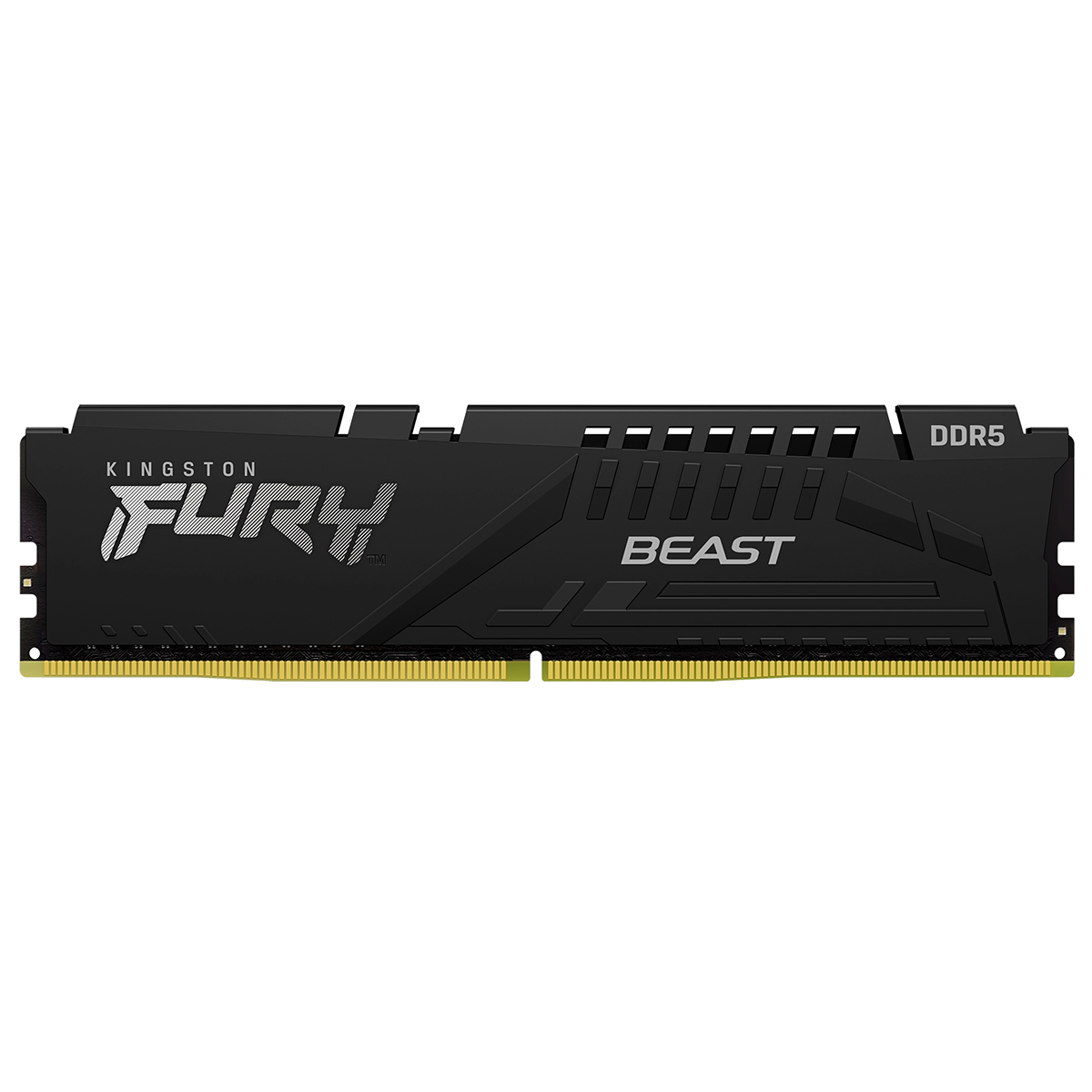 Memória DDR5 Kingston FURY Beast, 16GB, 5200MHz, Black, KF552C40BB-16
