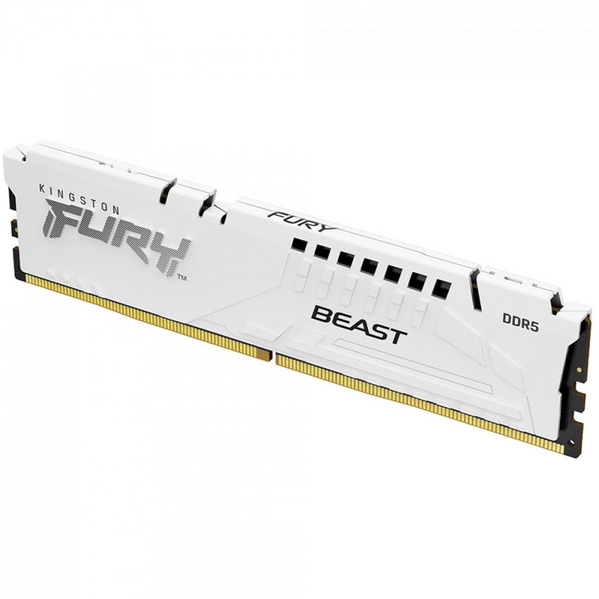 大人上品なおすすめコーデ DDR5 Memória Kingston White 5600MHz, 16GB, Beast, Fury メモリー