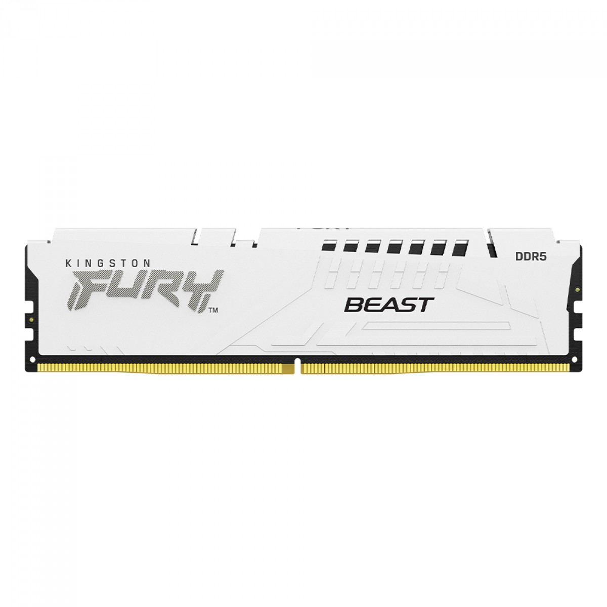 Memória DDR5 Kingston Fury Beast, 32GB (2X16GB), 6400MHz, White, KF564C32BWEK2-32