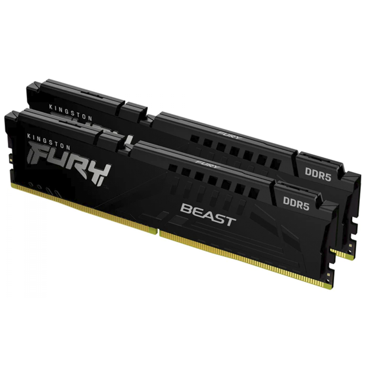 Memória DDR5 Kingston Fury Beast EXPO, 64GB (2x32GB), 6000Mhz, Black, KF560C36BBEK2-64 Memória DDR5 Kingston Fury Beast EXPO, 64GB (2x32GB), 6000Mhz, Black, KF560C36BBEK2-64