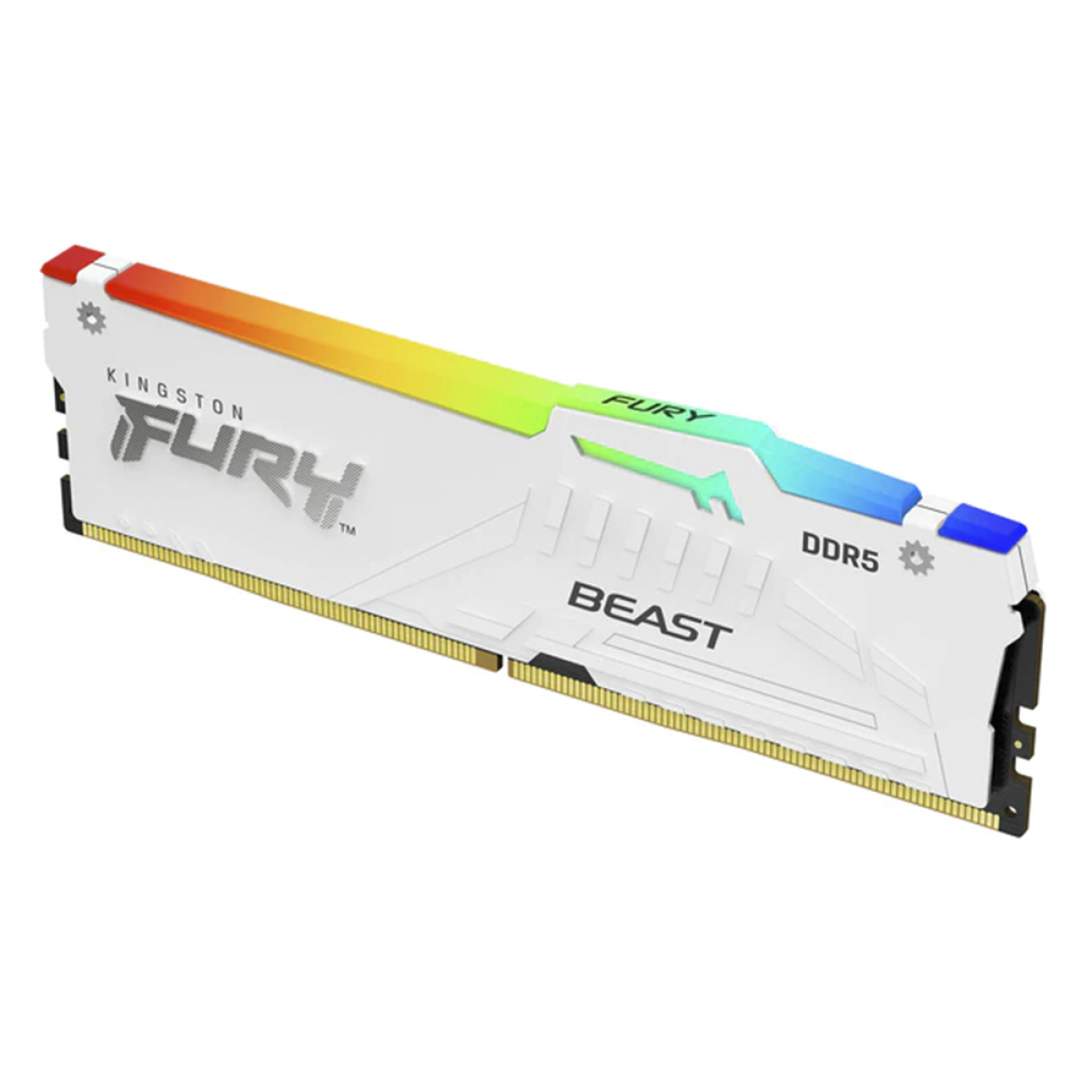 Memória DDR5 Kingston Fury Beast EXPO, RGB, 32GB, 6000Mhz, White, KF560C36BWEA-32