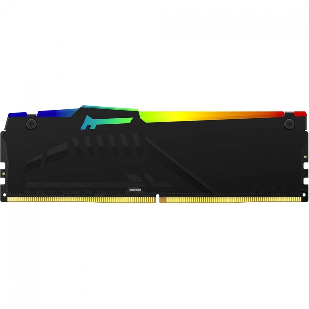 Memória DDR5 Kingston Fury Beast, RGB, 16GB (2x8GB), 5200Mhz, Black, KF552C40BBAK2-16