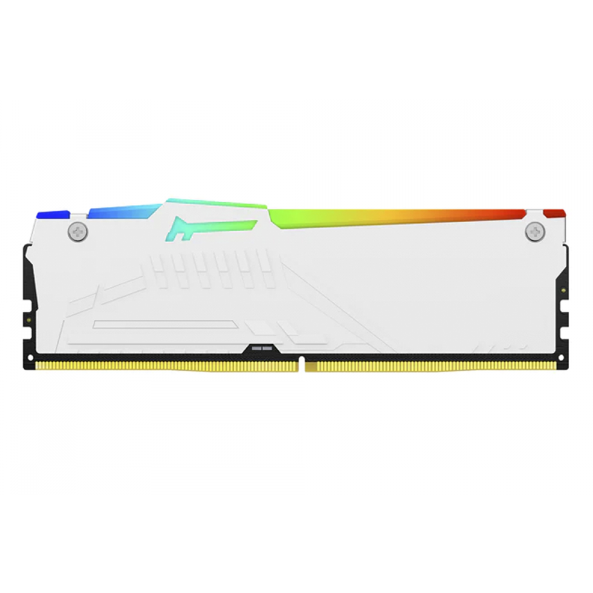 Memória DDR5 Kingston Fury Beast, RGB, 16GB, 6000Mhz, White, KF560C40BWA-16