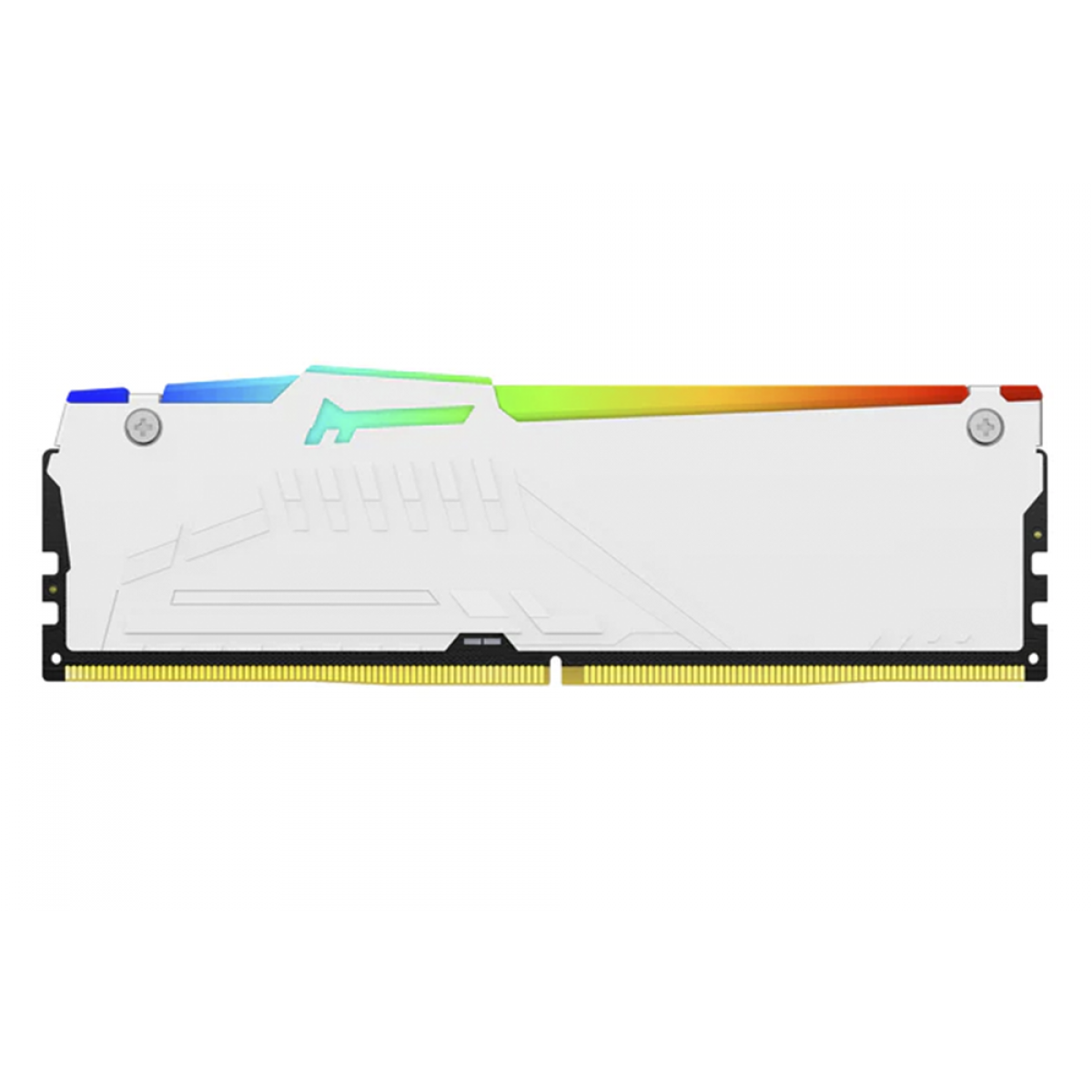 Memória DDR5 Kingston Fury Beast, RGB, 32GB (2x16GB), 6000Mhz, White, KF560C36BWEAK2-32