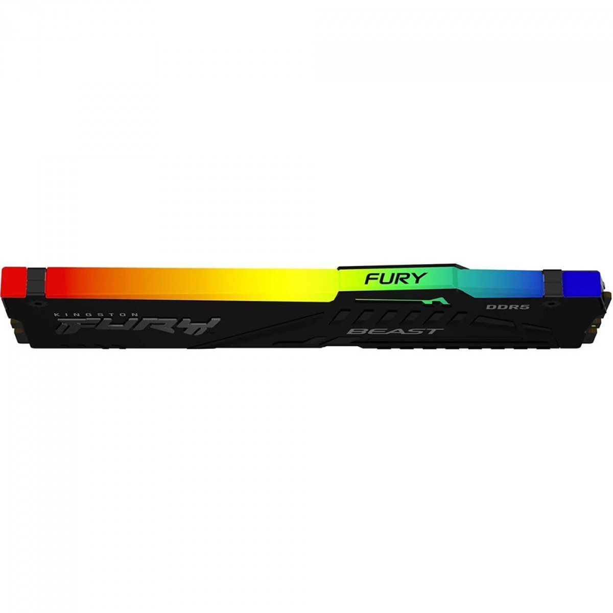 Memória DDR5 Kingston Fury Beast, RGB, 8GB, 5600Mhz, Black, KF556C40BBA-8