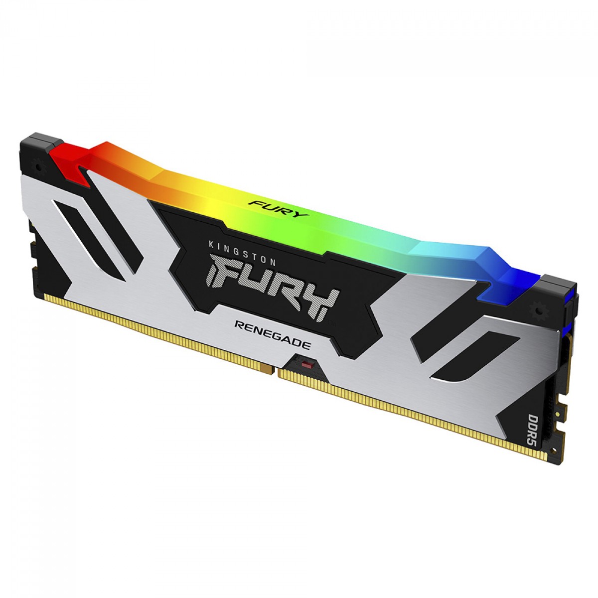 Memória DDR5 Kingston Fury Renegade RGB, 32GB (2x16GB), 6400Mhz, KF564C32RSAK2-32
