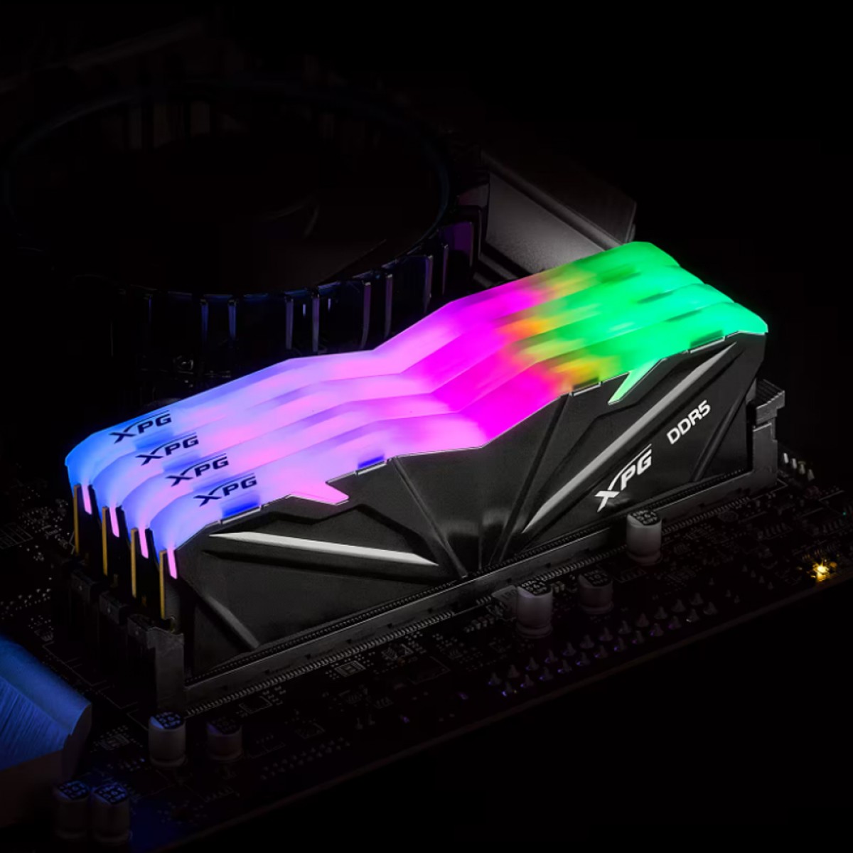 Memória DDR5 XPG Armax RGB, 16GB, 5600MHz, Preto, AX5U5600C4616G-SAMRBK