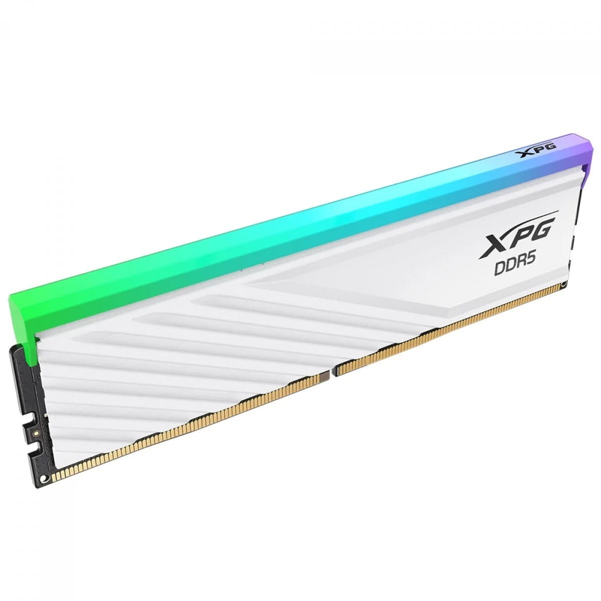 Memória DDR5 XPG Lancer Blade RGB, 16GB, 5600MHz, White, AX5U5600C4616G-SLABRWH