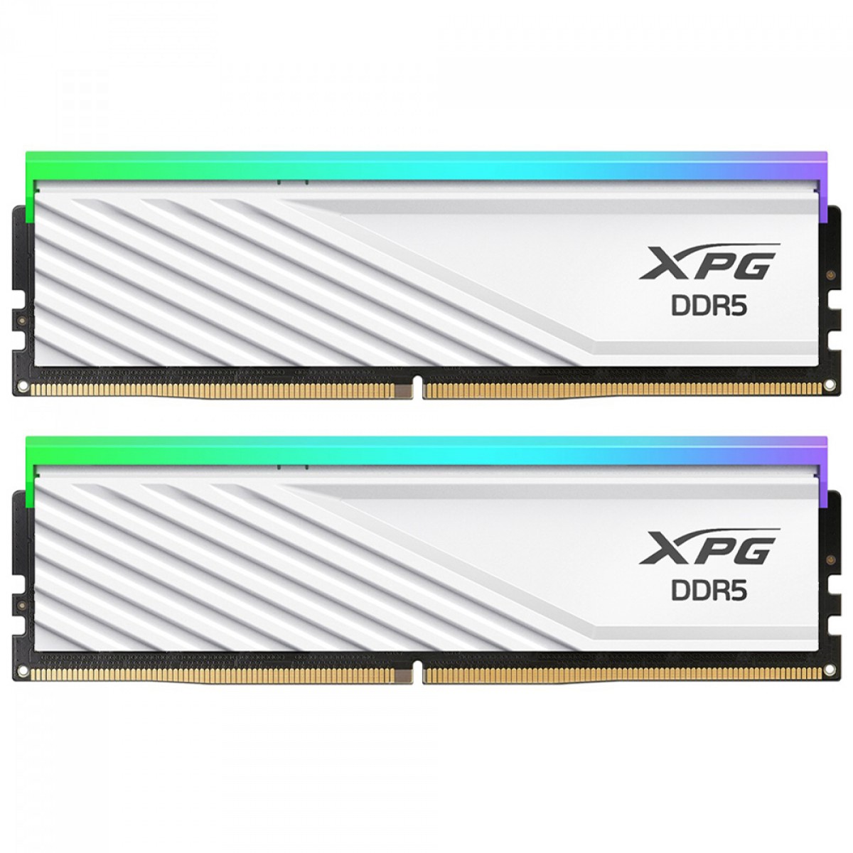 Memória DDR5 XPG Lancer Blade RGB, 32GB (2x16GB), 6000MHz, White