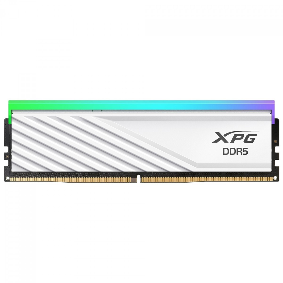 Memória DDR5 XPG Lancer Blade RGB, 8GB, 5600MHz, White, AX5U5600C468G-SLABRWH