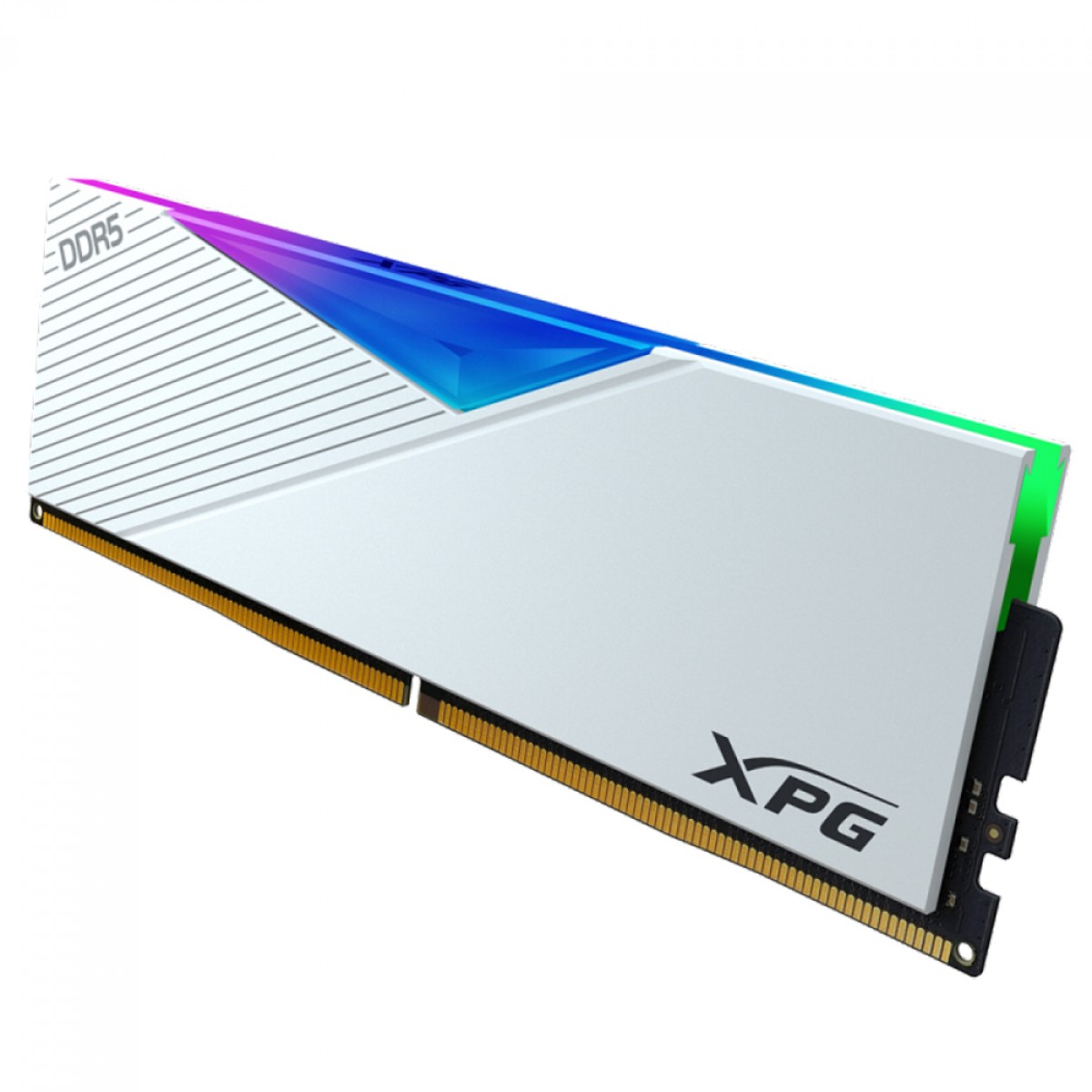 Memória DDR5 XPG Lancer RGB, 32GB, 5600MHz, White, AX5U5600C3632G-CLARWH