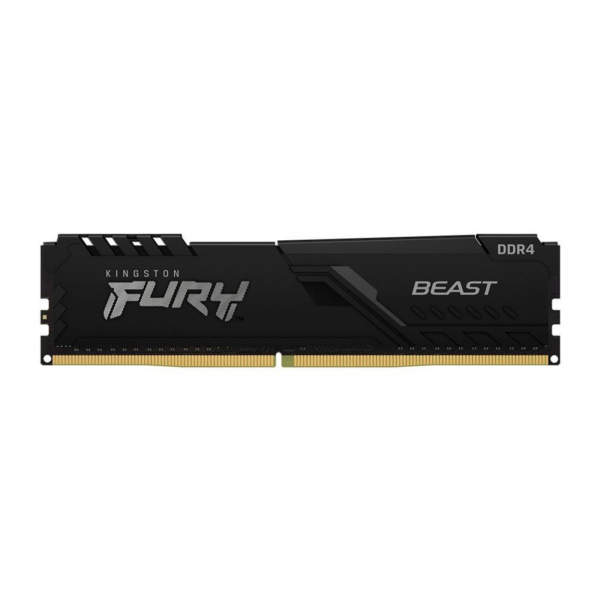 Memória DDR4 Kingston Fury Beast, 16GB, 3200Mhz, Preto, KF432C16BB1/16