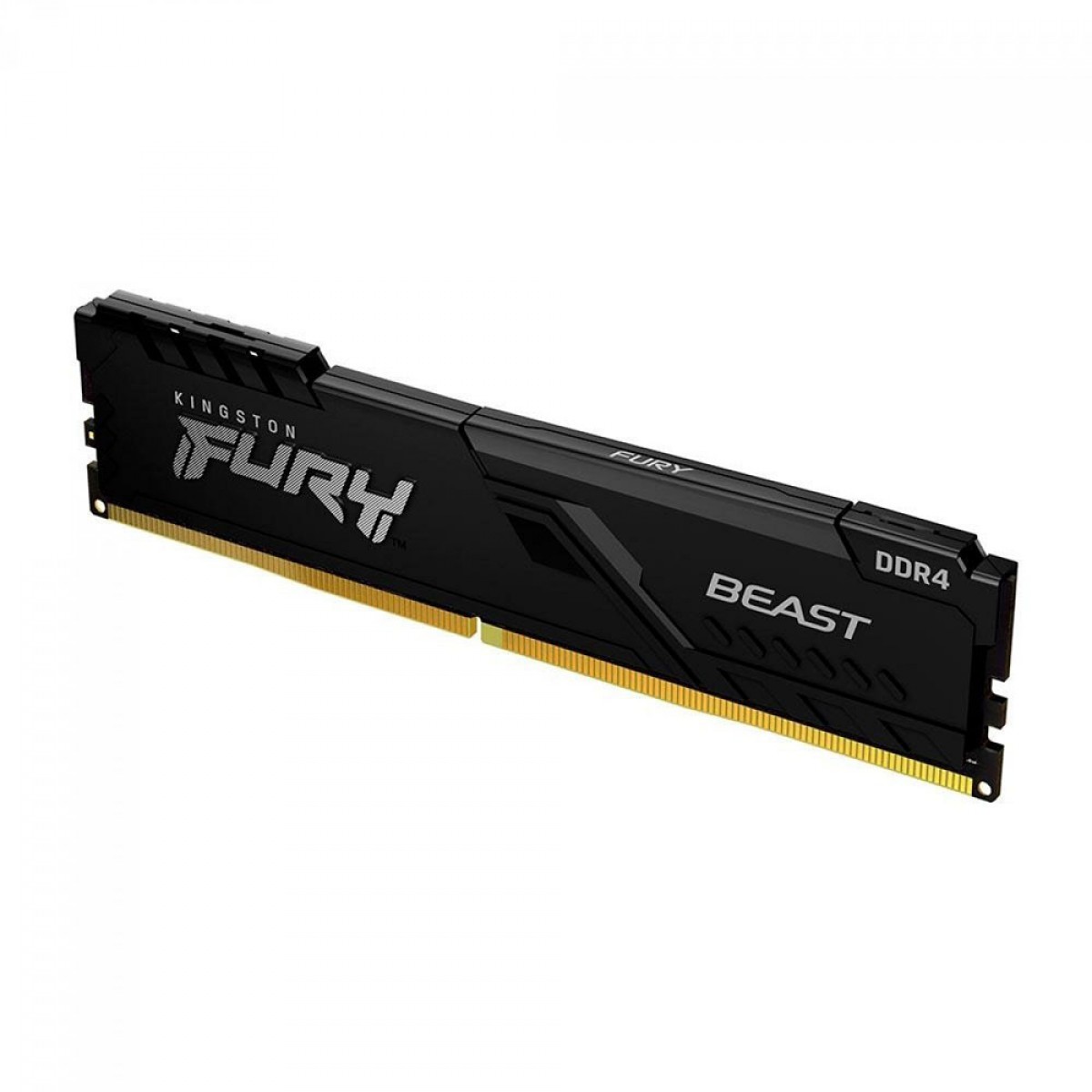 Memória DDR4 Kingston Fury Beast, 16GB, 3200MHz, Preto, KF432C16BB/16