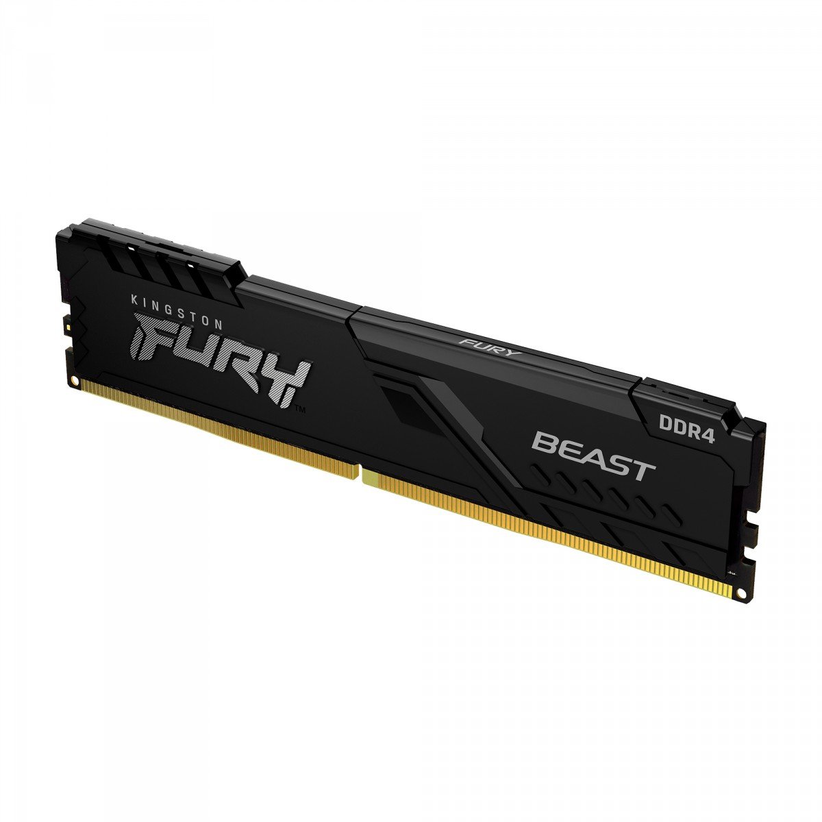 Memória Kingston Fury Beast, 16GB, 3733Mhz, DDR4, Preto, KF437C19BB1/16
