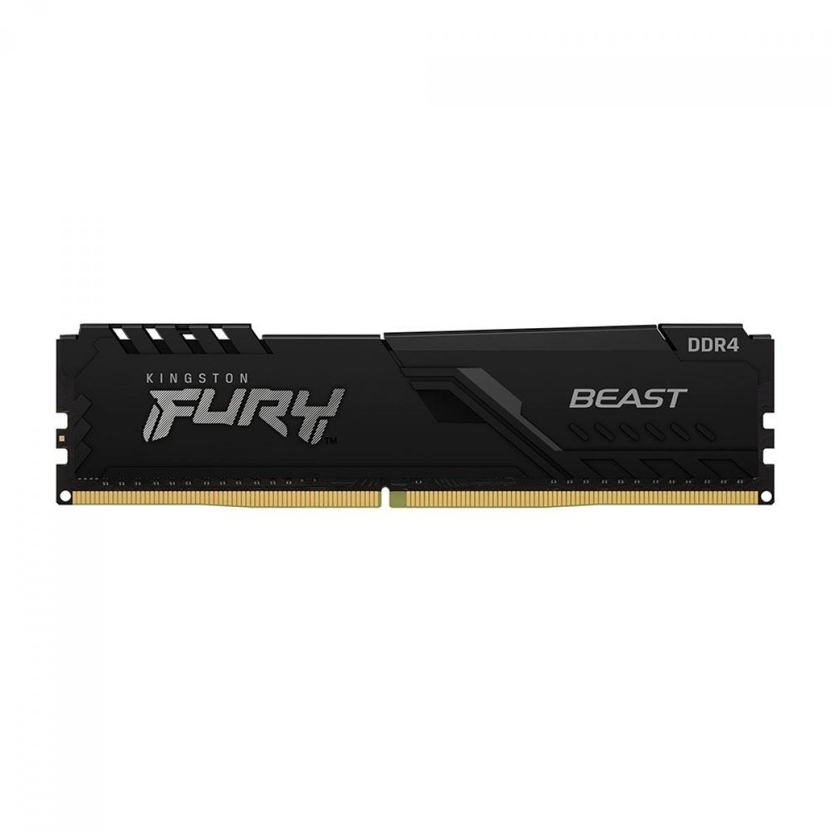 Memória DDR4 Kingston Fury Beast, 8GB, 3200Mhz, Black, KF432C16BB/8