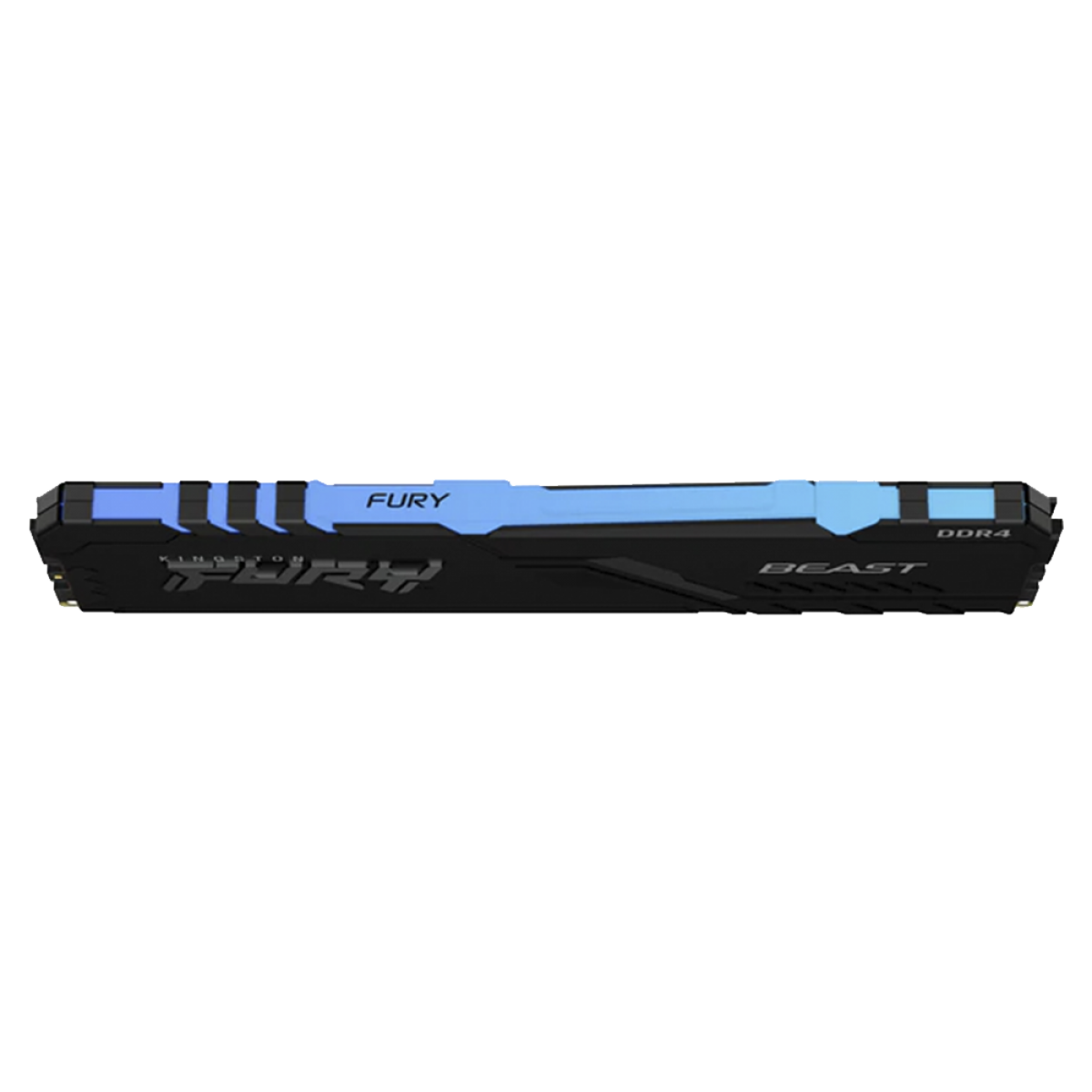 Memória Kingston Fury Beast RGB, 16GB, 2666Mhz, DDR4, Preto, KF426C16BB1A/16