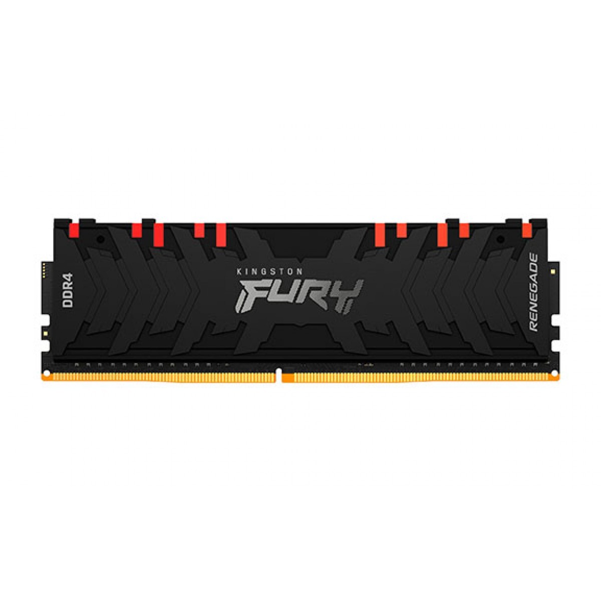 Memória DDR4 Kingston Fury Renegade RGB, 8GB, 3000Mhz, Black, KF430C15RBA/8