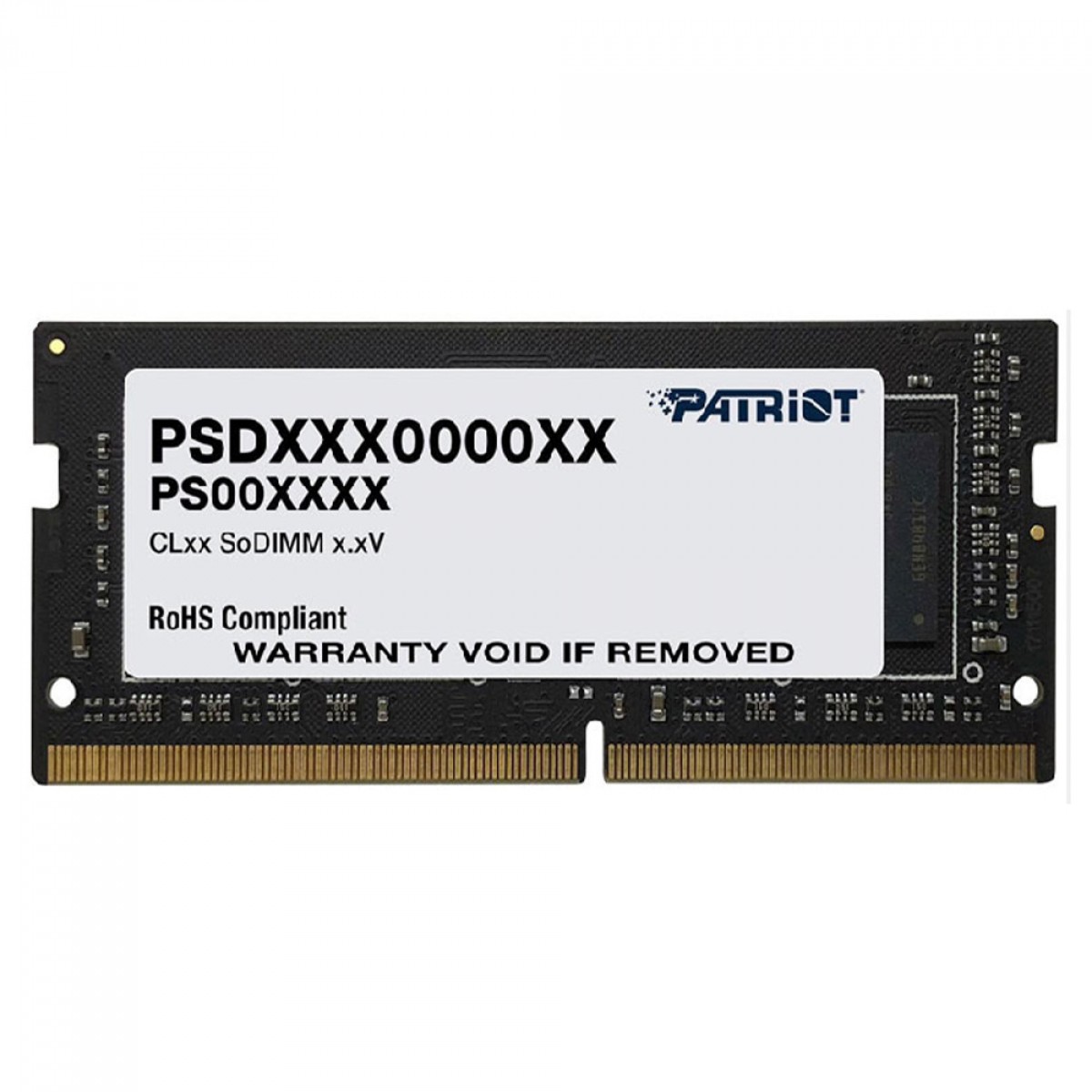 Memória Para Notebook DDR4 Patriot, 16GB, 2666MHz, PSD416G26662S