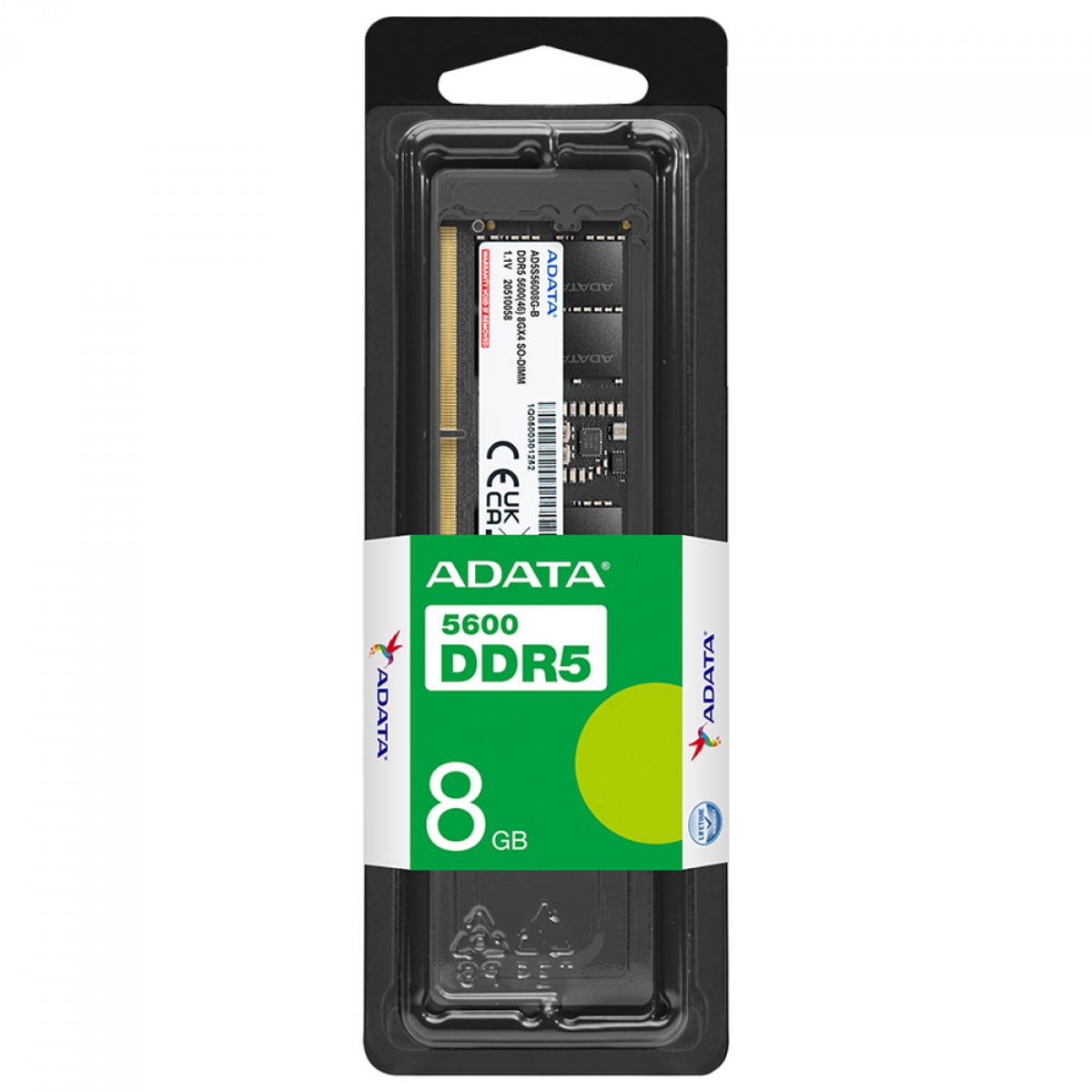 Memória Para Notebook DDR5 Adata XPG, 8GB, 5600Mhz, AD5S56008G-S