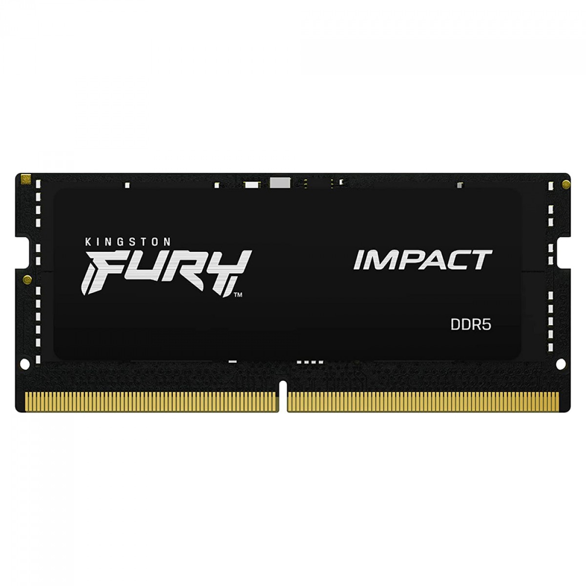 Memória Para Notebook DDR5 Kingston Fury Impact, 32GB, 4800MHz, CL38, Black, KF548S38IB-32