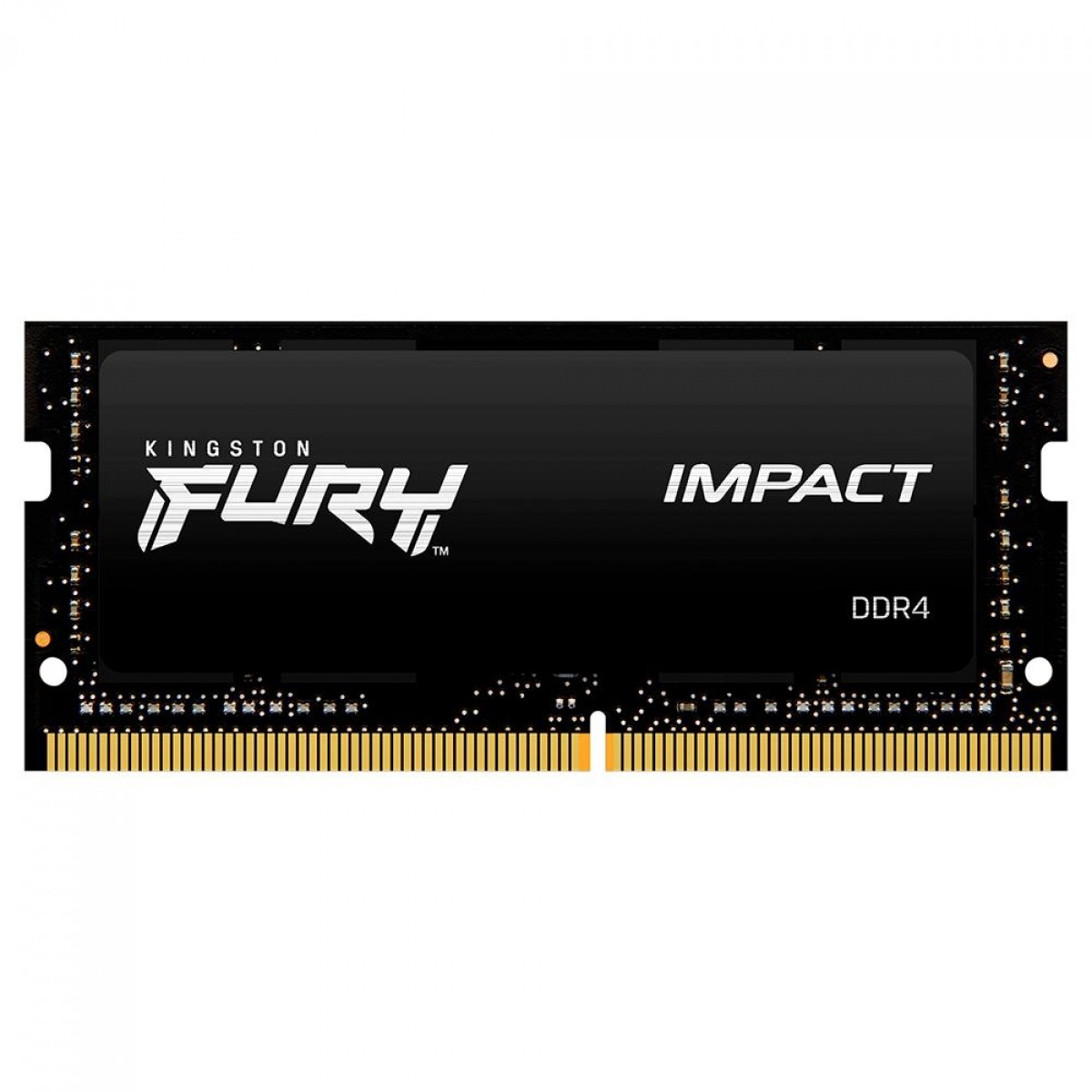 Memória Para Notebook Kingston Fury Impact, 8GB, 2666MHz, DDR4, CL15, Black, KF426S15IB/8