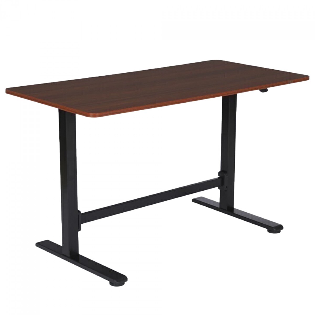 Mesa Gamer DT3 Ergo Walnut, Com Regulagem de Altura a Gás