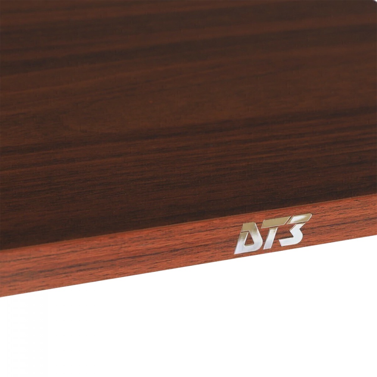 Mesa Gamer DT3 Ergo Walnut, Com Regulagem de Altura a Gás