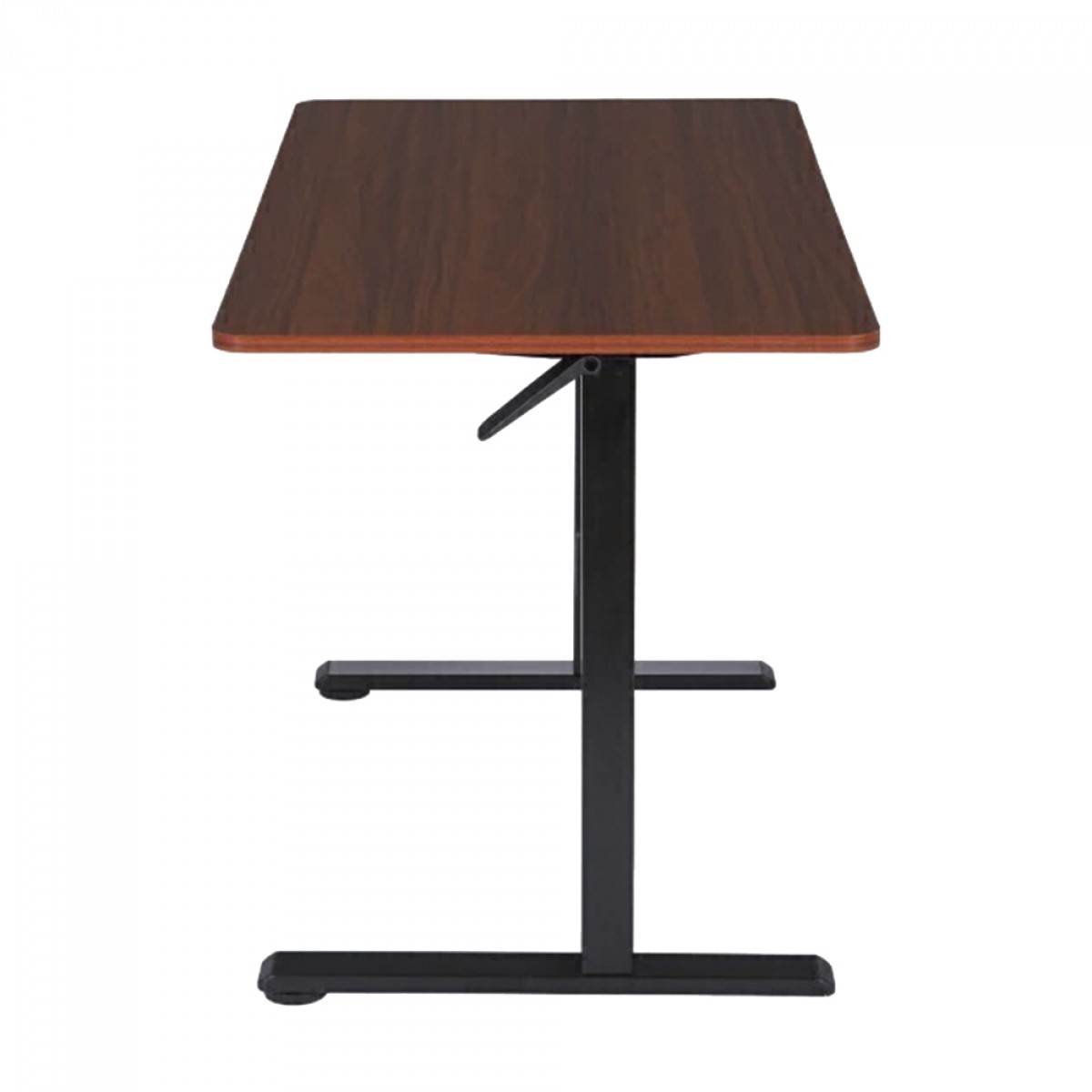 Mesa Gamer DT3 Ergo Walnut, Com Regulagem de Altura a Gás