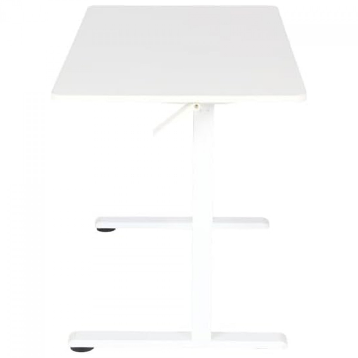 Mesa Gamer DT3 Ergo White, Com Regulagem de Altura a Gás, Branco