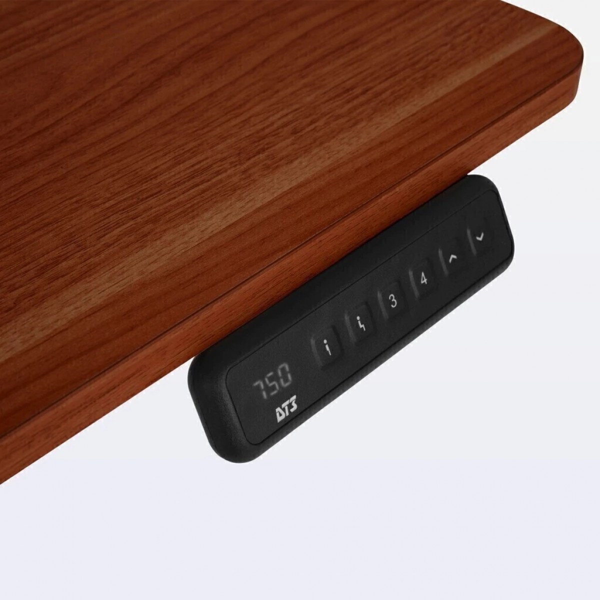 Mesa Gamer DT3 F10, Com Regulagem de Altura, Walnut