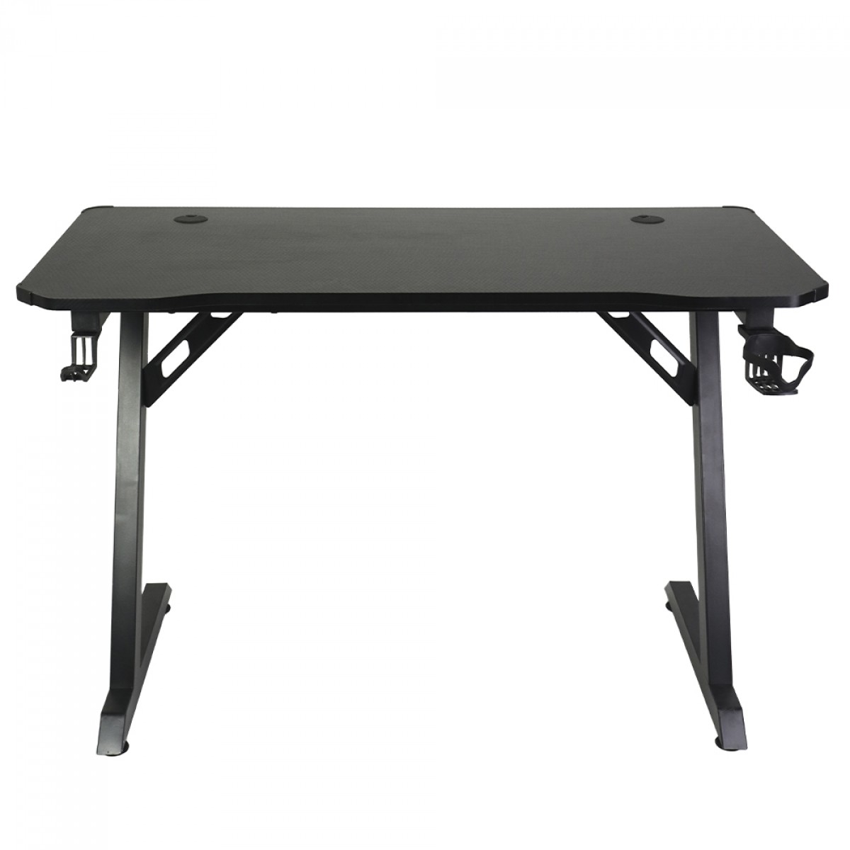 Mesa Gamer Ninja Koi RGB, Com Suporte Para Headset e Copo, Preta, SF-TB-KO12060BF RGB