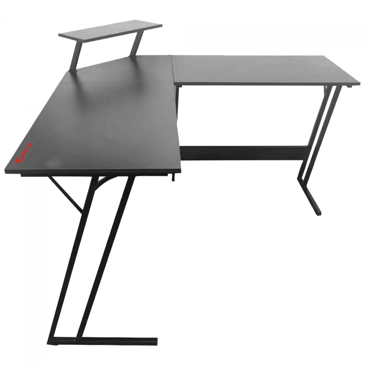 Mesa Gamer Xtrike Me DK-04, Textura em Fibra de Carbono, Preto