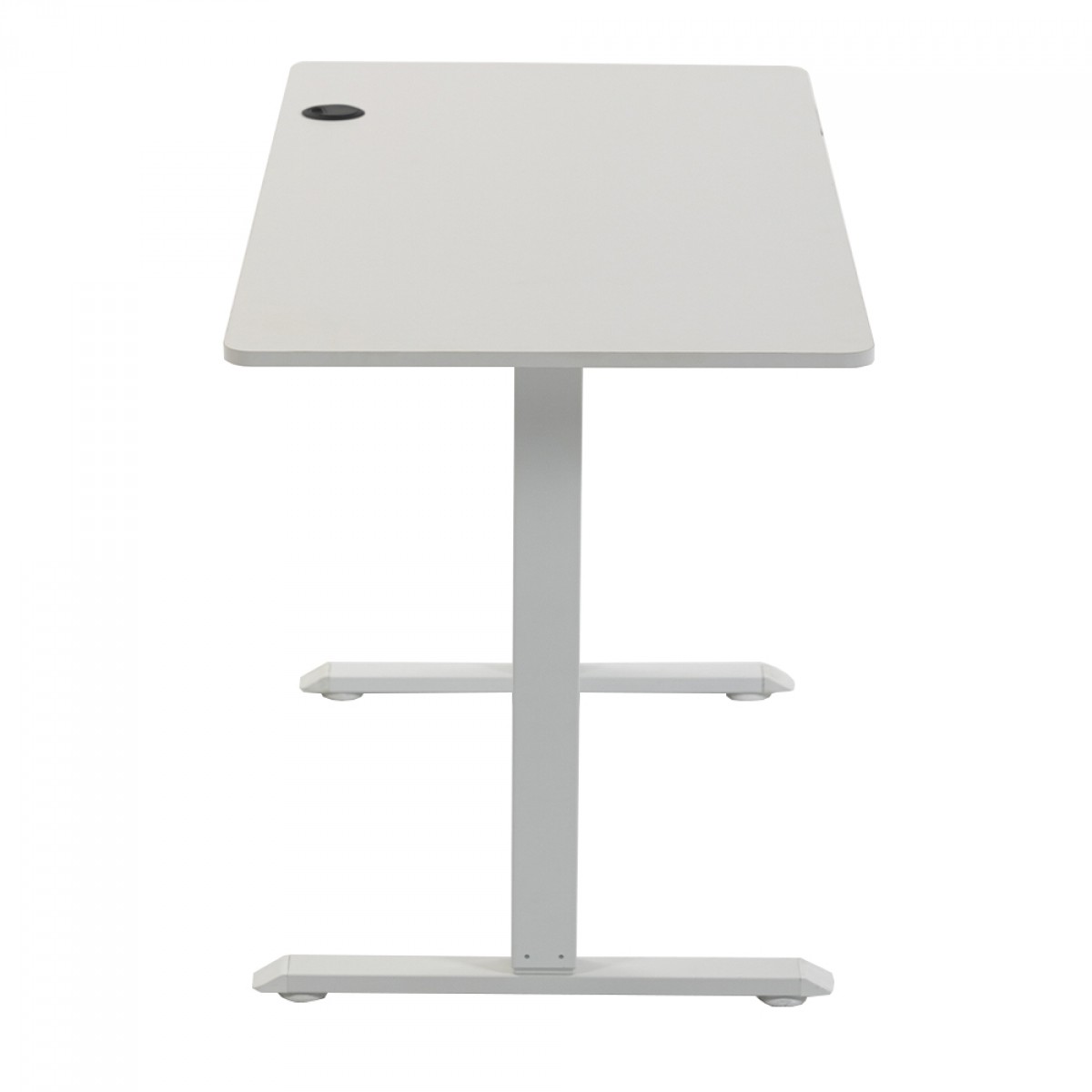 Mesa Para Escritório Dr.Office Balance, Altura Ajustável, Branca, DR-TB12060WA