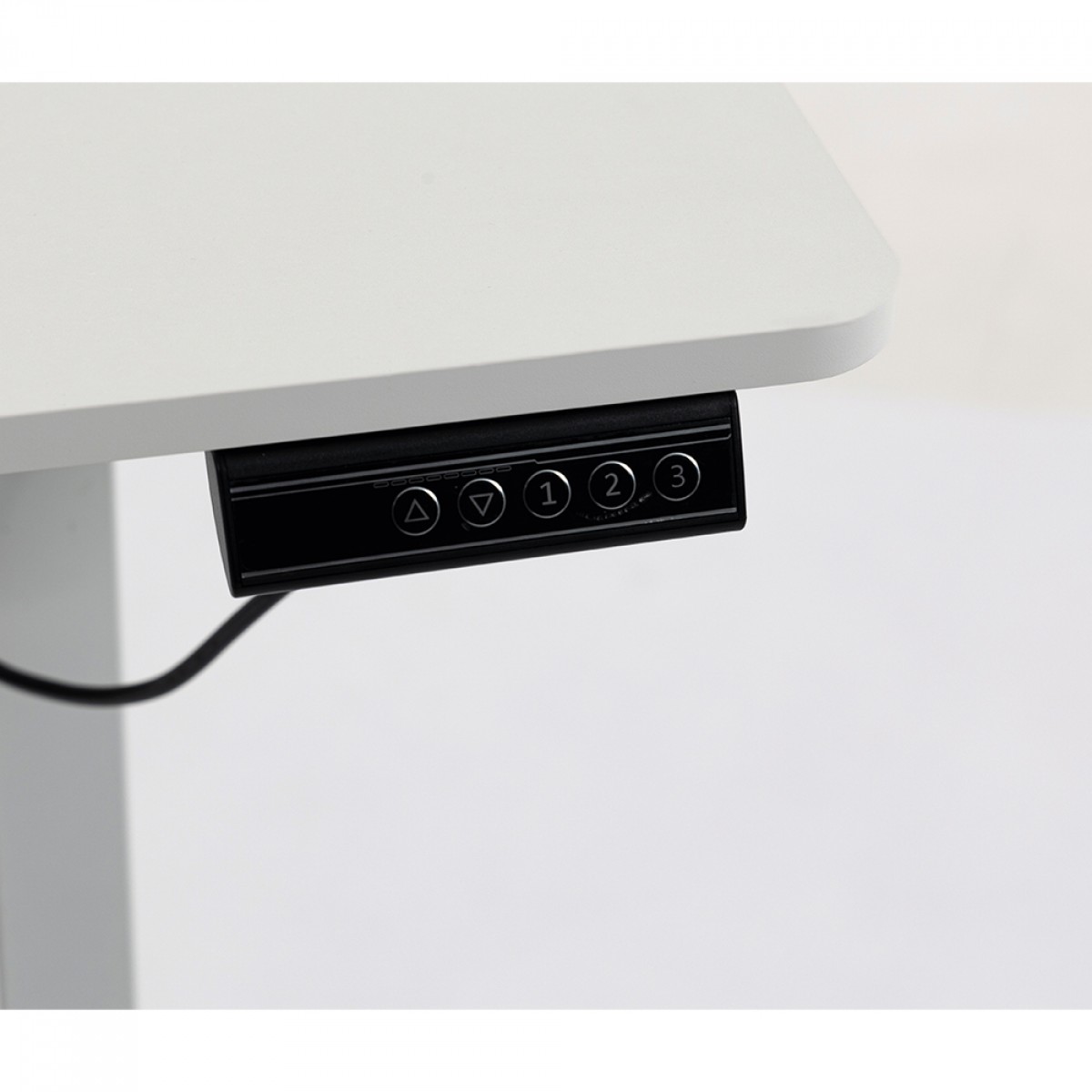 Mesa Para Escritório Dr.Office Balance, Altura Ajustável, Branca, DR-TB12060WA