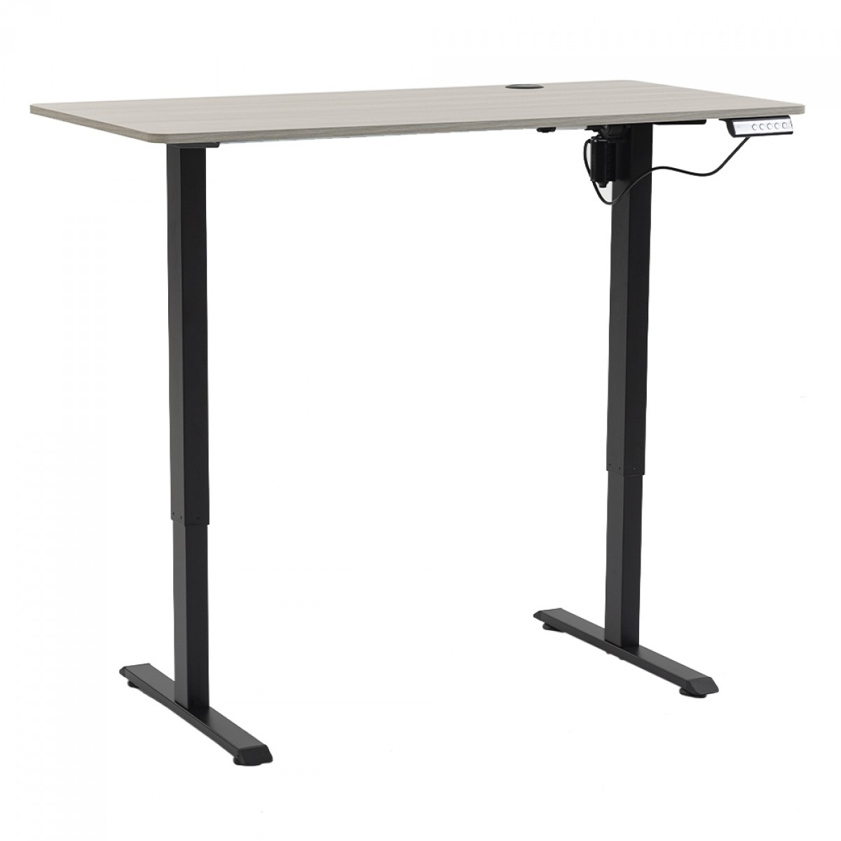 Mesa Para Escritório Dr.Office Balance, Altura Ajustável, Cinza, DR-TB12060GA