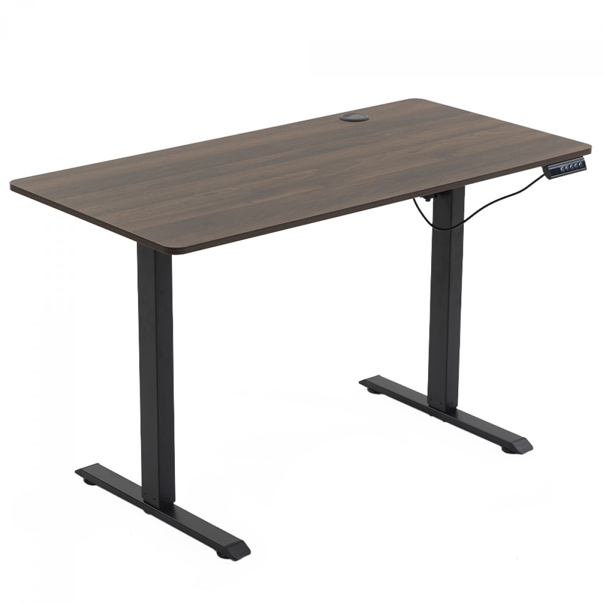 Mesa Para Escritório Dr.Office Balance, Altura Ajustável, Marrom, DR-TB12060BBA